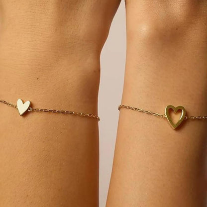 Pulseras de Corazones a Juego
