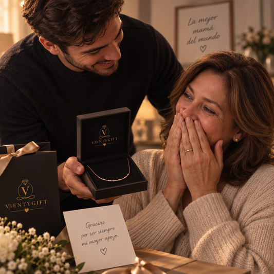 Collar Morse Code para Esposa ❤️ – Un Mensaje Secreto de Amor