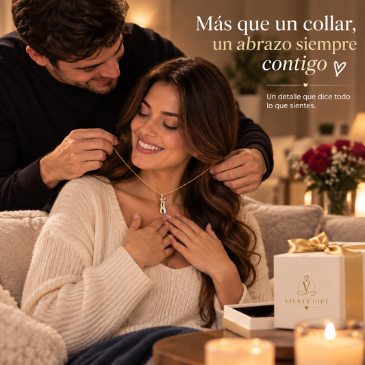 Collar Abrazo Eterno Para Ella