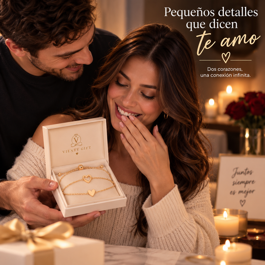 Pulseras Corazón Para Ella