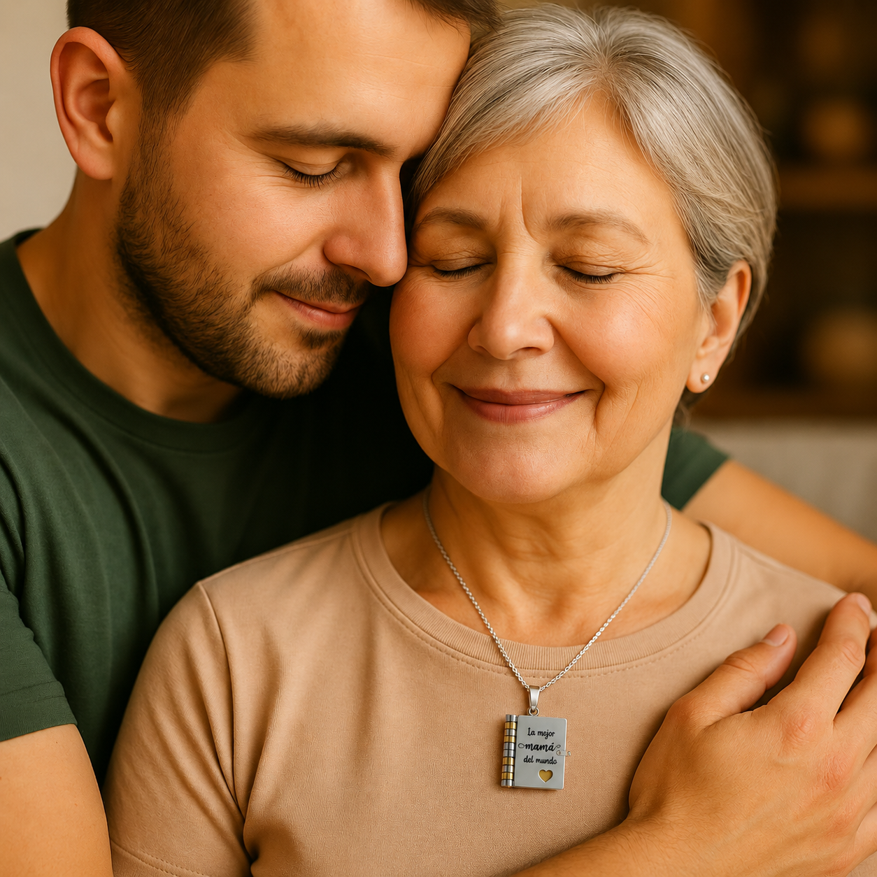 Collar Vínculo Eterno — "Mejor Mamá del Mundo"