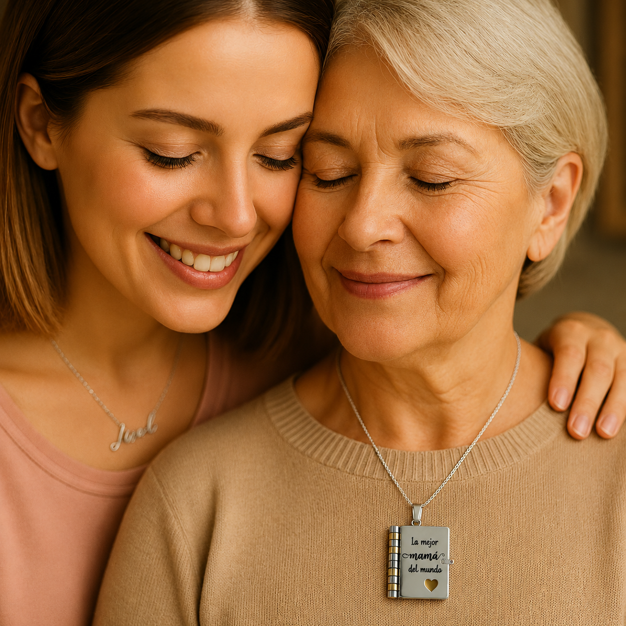 Collar Vínculo Eterno — "Mejor Mamá del Mundo"
