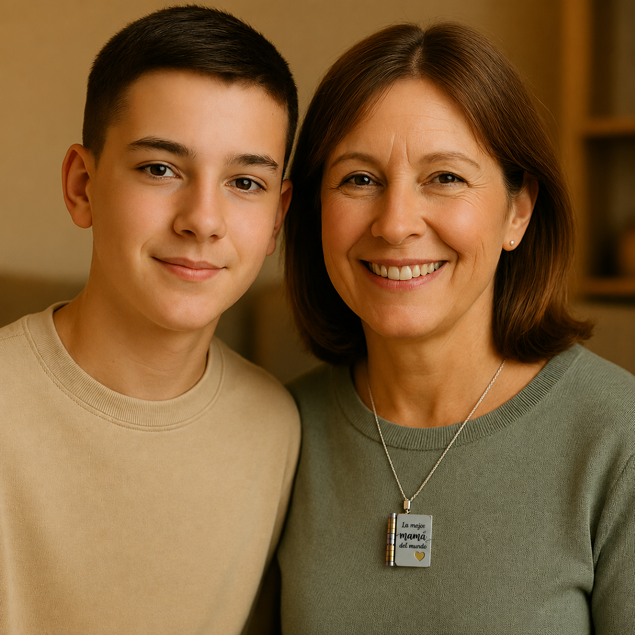 Collar Vínculo Eterno — "Mejor Mamá del Mundo"