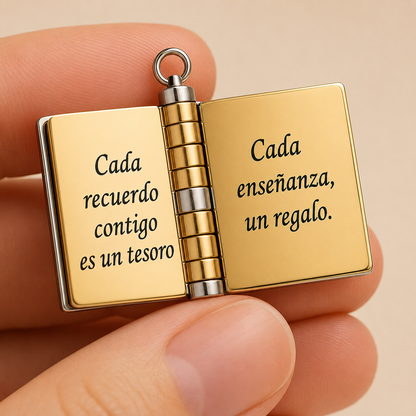 Eternal Words Necklace – Hidden Message Locket for Mom