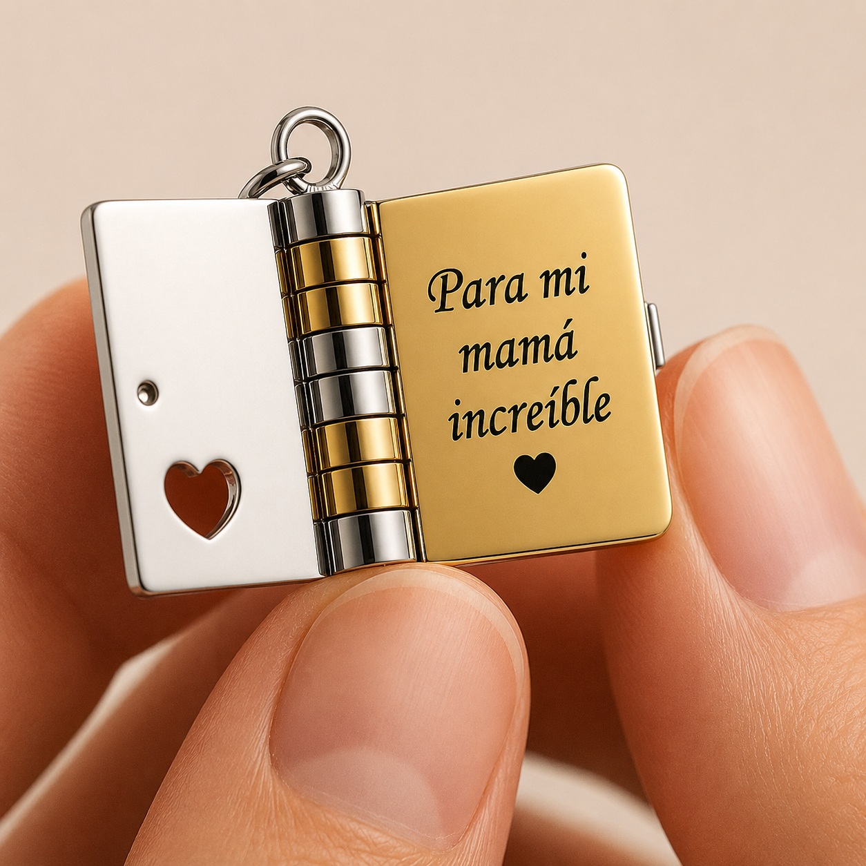Eternal Words Necklace – Hidden Message Locket for Mom