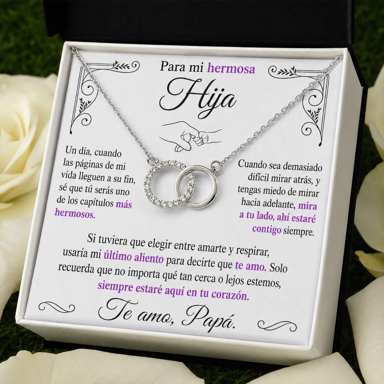 Collar "Te Quiero, Hija"