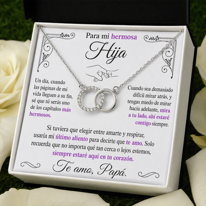 Collar "Te Quiero, Hija"