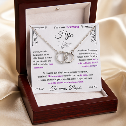 Collar "Te Quiero, Hija"