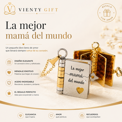 Collar Vínculo Eterno — "Mejor Mamá del Mundo"