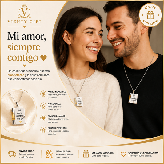 Collar Mi Amor - Pareja