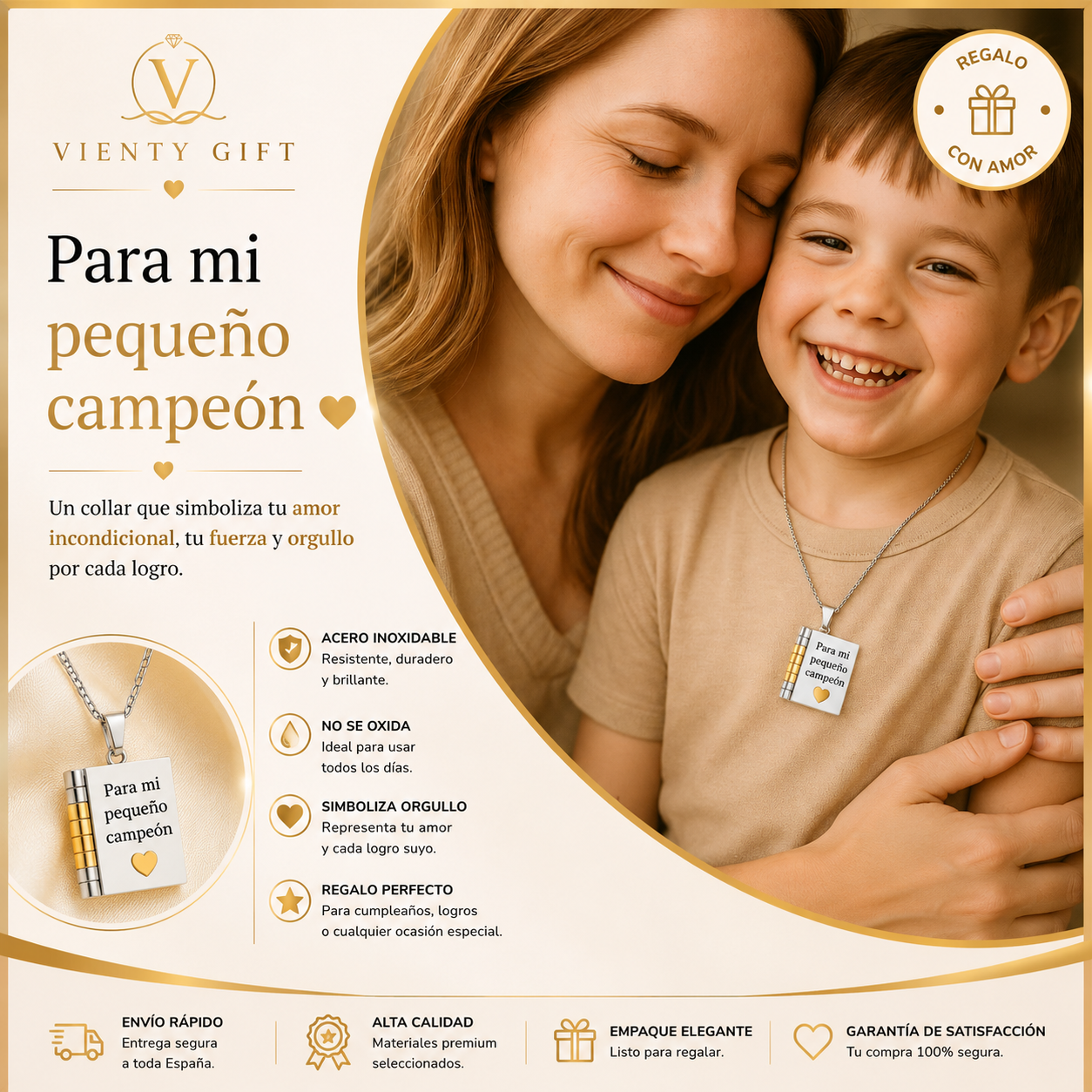 Collar Mi Campeón - Hijo