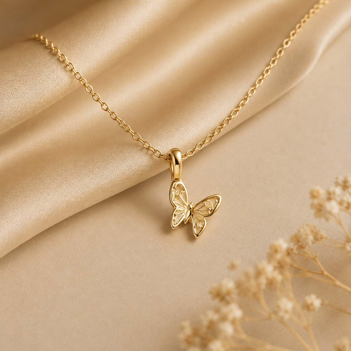 Collar Mariposa Para Ella