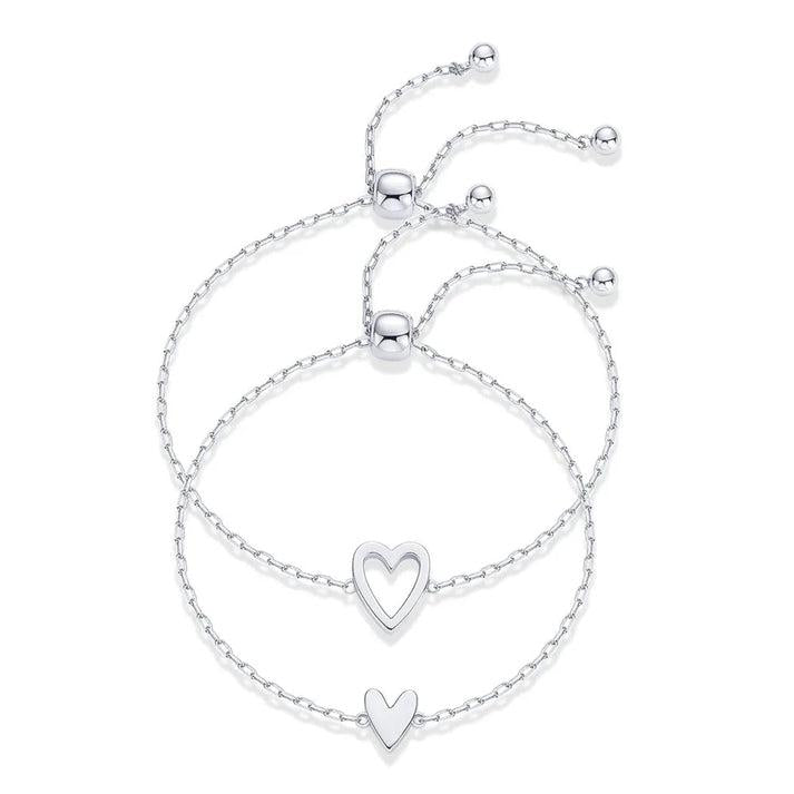 Pulseras de Corazones a Juego