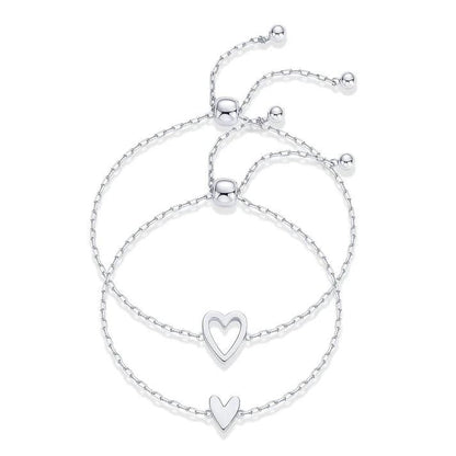 Pulseras de Corazones a Juego
