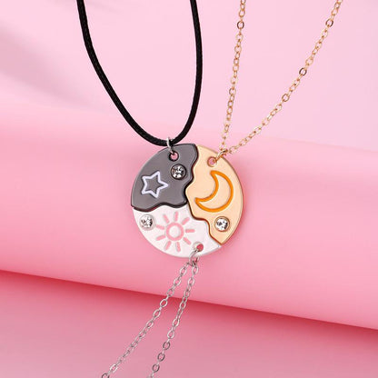 Collares Magnéticos de Estrella, Luna y Sol